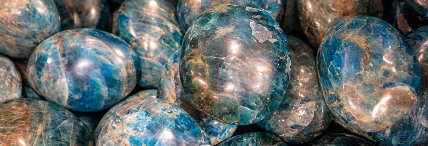 Apatite bleue